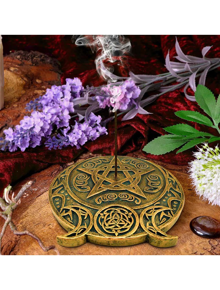 TRIPLE MOON FRAGRANCE INCENSE BURNER