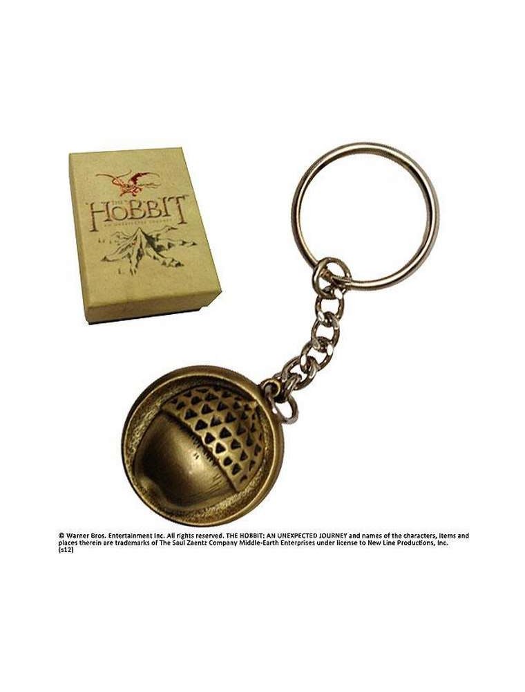 HOBBIT BILBO BUTTON KEYCHAIN