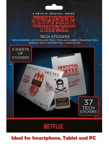 STRANGER THINGS TECH STICKERS