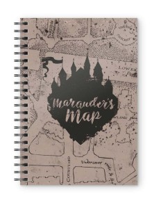 HP MARAUDER'S MAP SPIRAL...