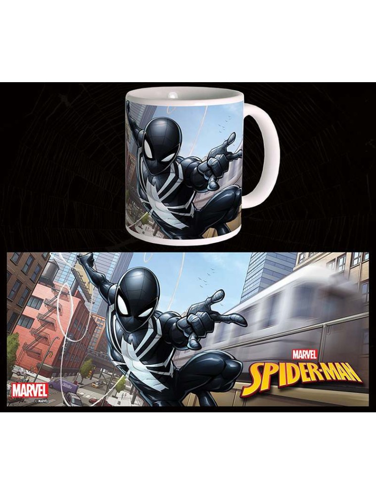 MARVEL SPIDER-MAN BLACK SUIT MUG