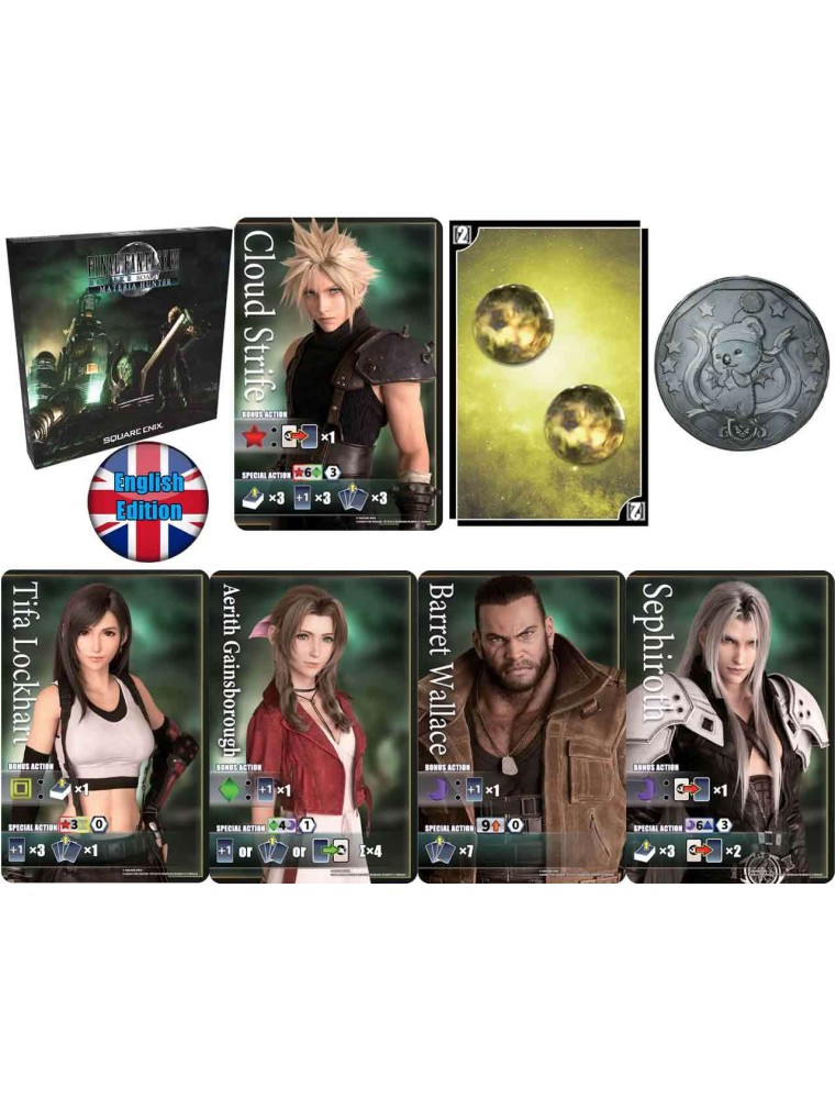 FINAL FANTASY VII REMAKE BOARD GAME