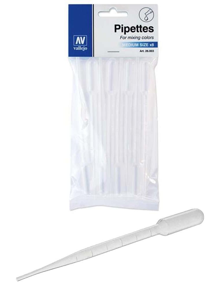 PIPETTES 3 ml SET OF 8