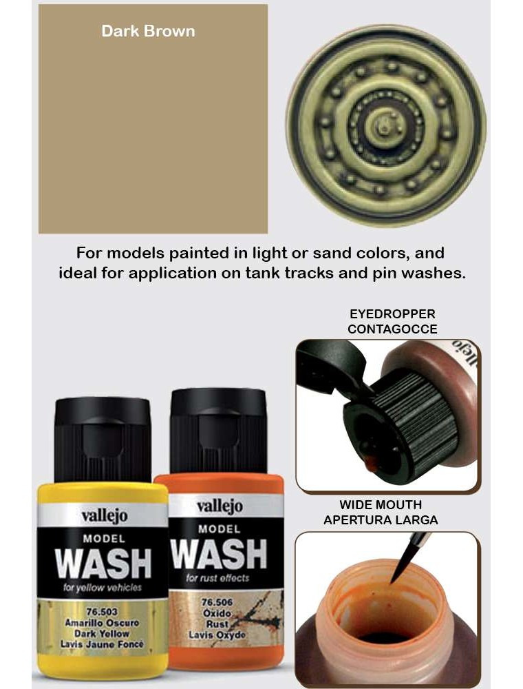 MODEL WASH 76514 DARK BROWN