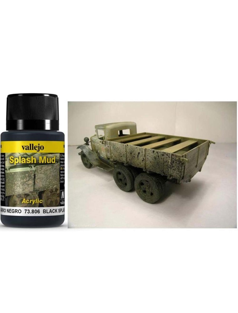 WEATHERING 73806 BLACK SPLASH MUD 40ML