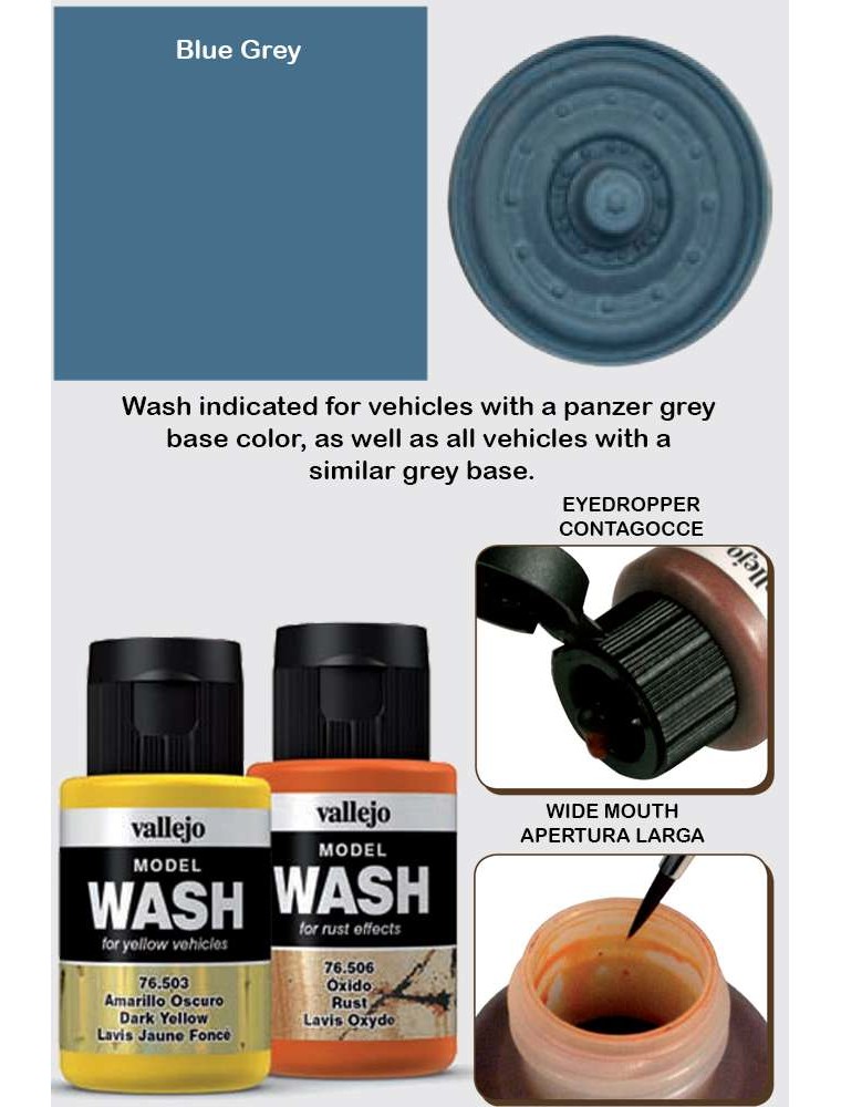 MODEL WASH 76524 BLUE GREY