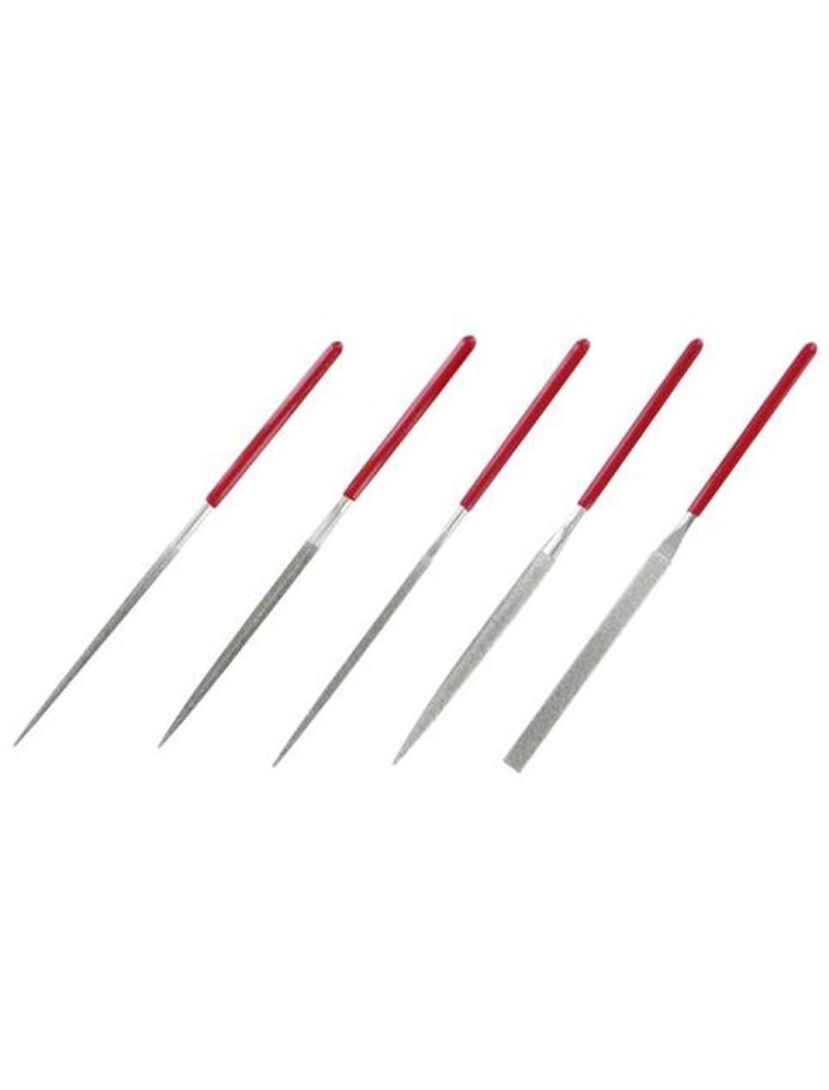 SET OF 5 DIAMOND NEEDLE FILES