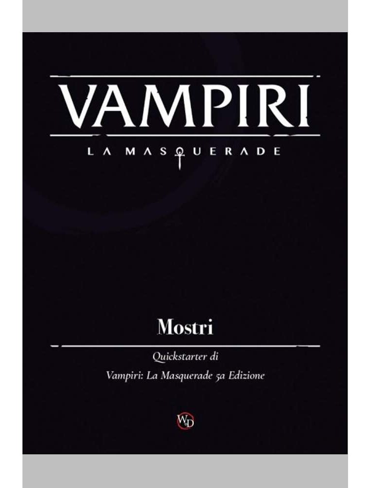 VAMPIRE LA MASQUERADE - MOSTRI