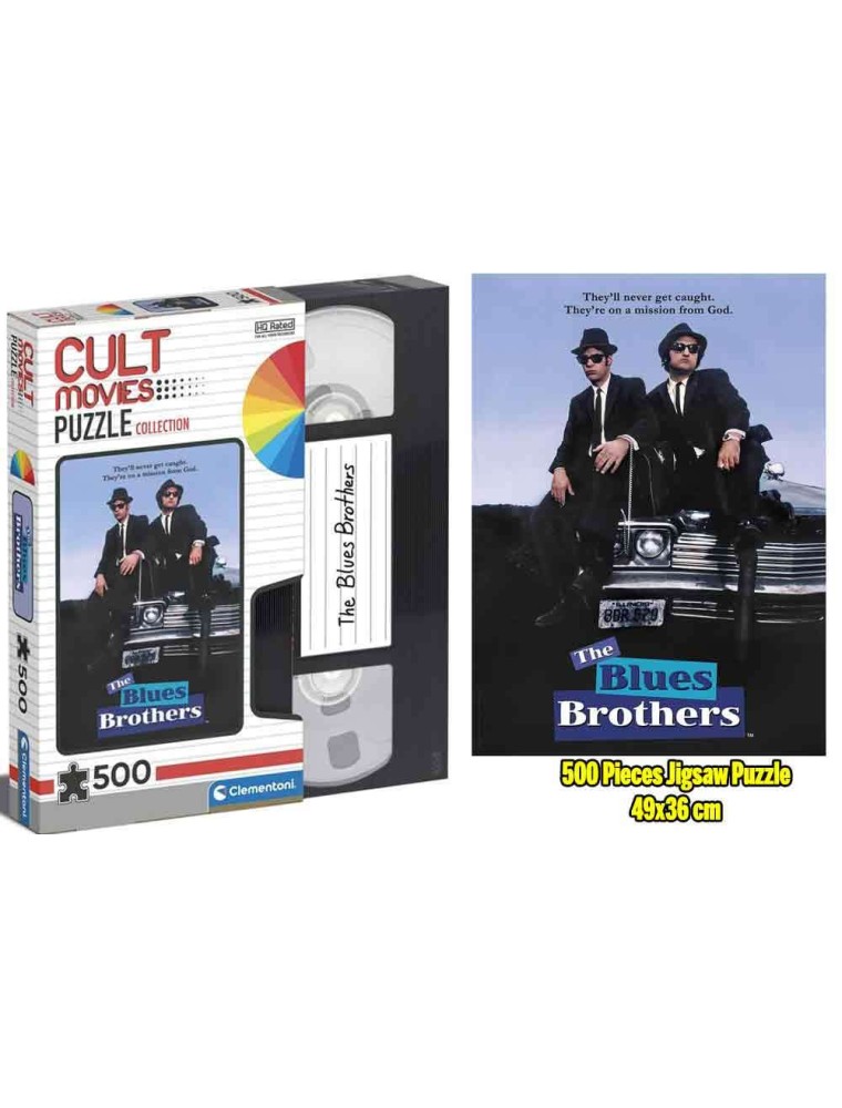 CULT PUZZLE 500 PZ BLUESBROTHERS