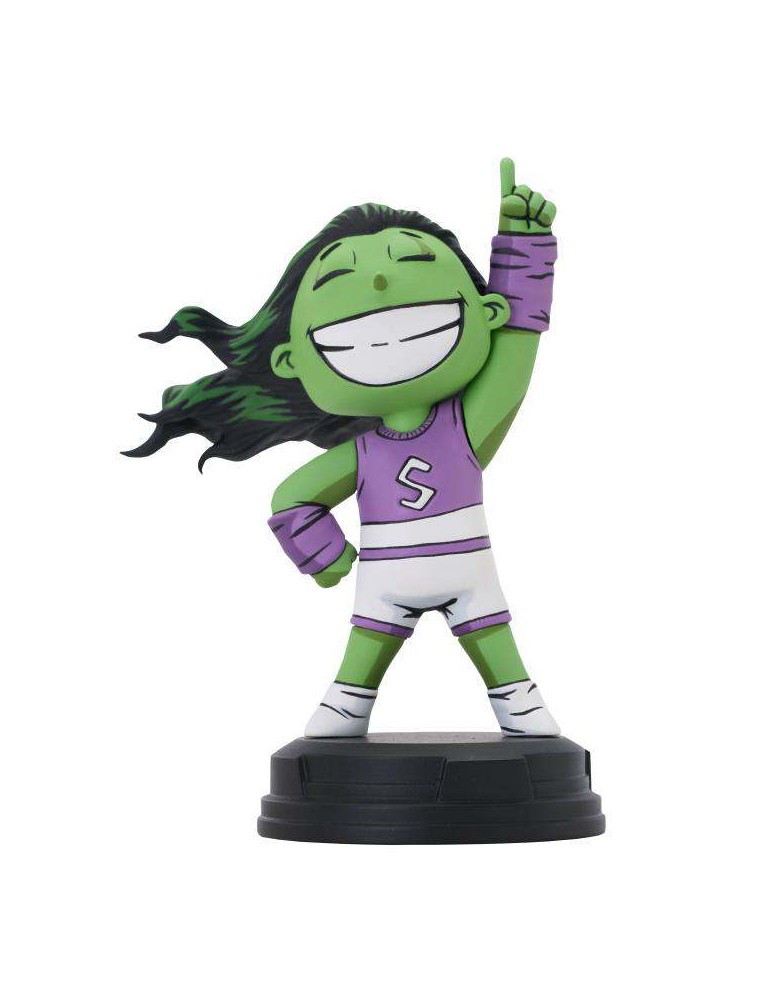 MARVEL ANIMATED-STYLE SHE-HULK STATUE