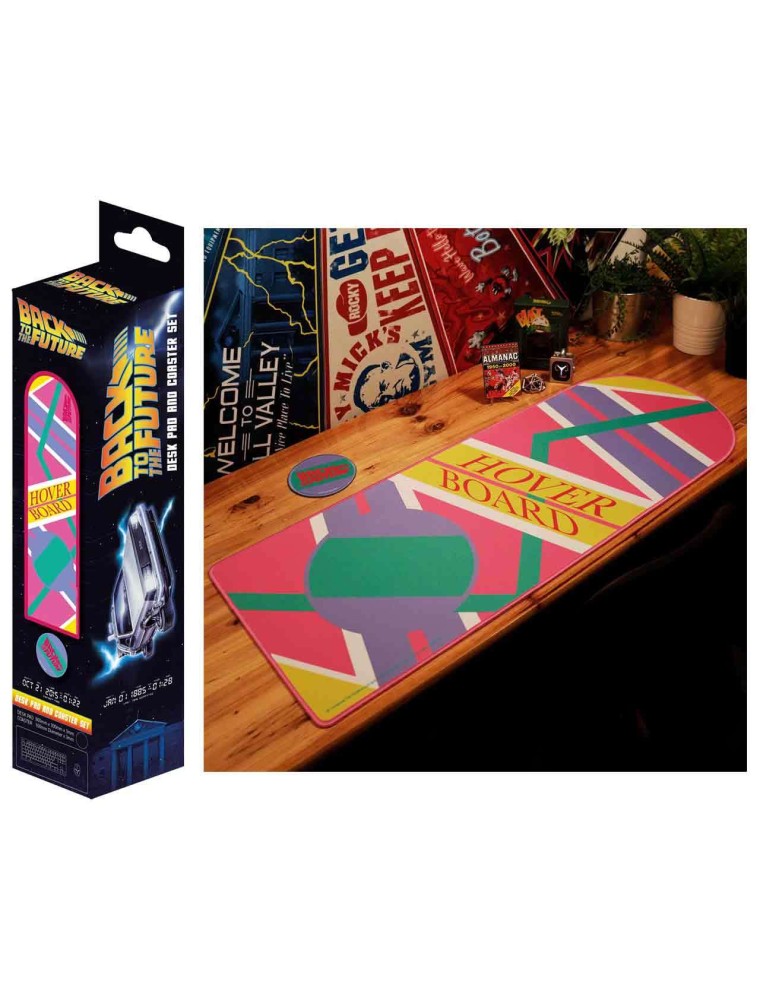 BTTF XL DESK PAD COASTER SET