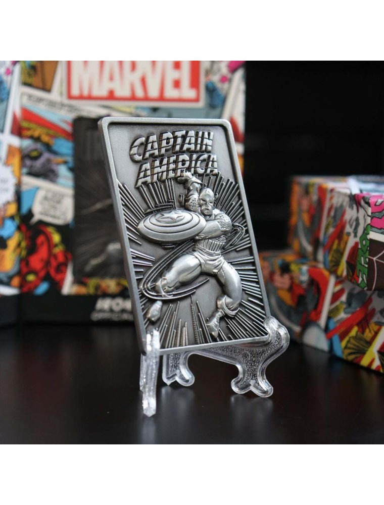 CAPTAIN AMERICA LMT ED.COLLECTIBLE INGOT