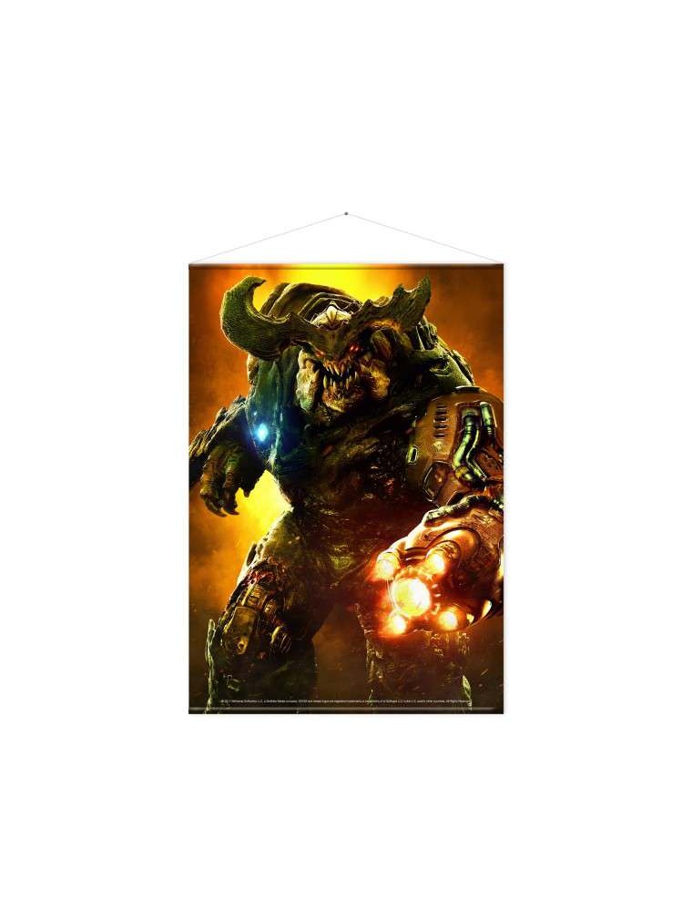 DOOM CYBER DEMON WALLSCROLL