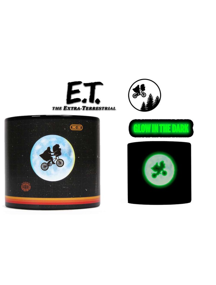 E.T. GLOW IN THE DARK PLANT POT