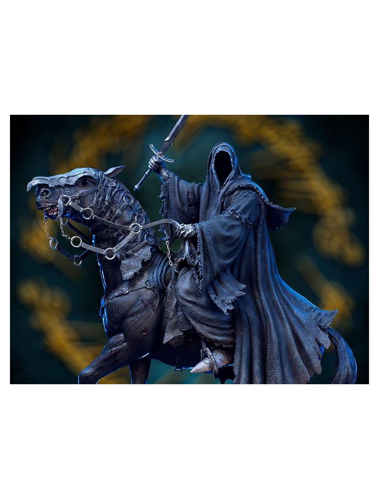 LOTR NAZGUL ON HORSE 1/10 DLX STATUE