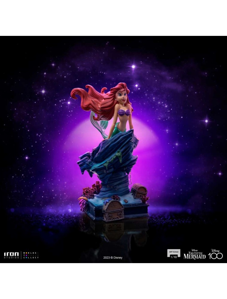 LITTLE MERMAID DISNEY 100TH 1/10 STATUE