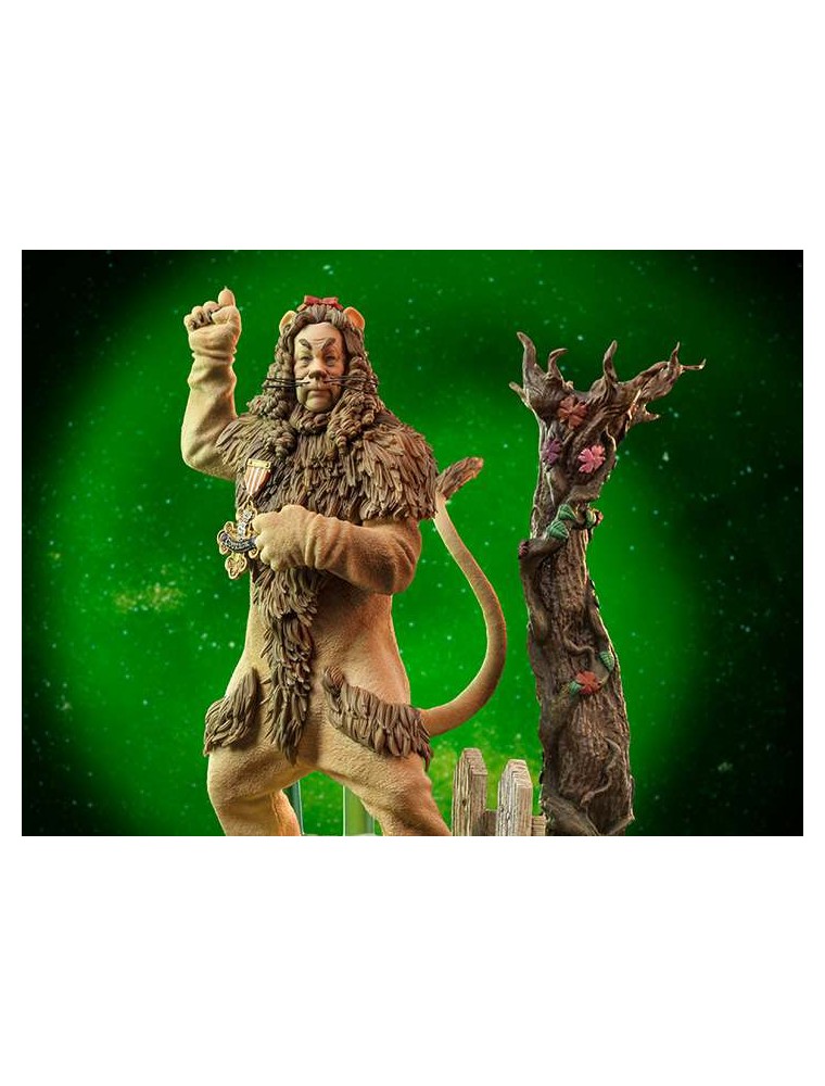 WIZARD OF OZ CROWARD LION 1/10 DLX STAT