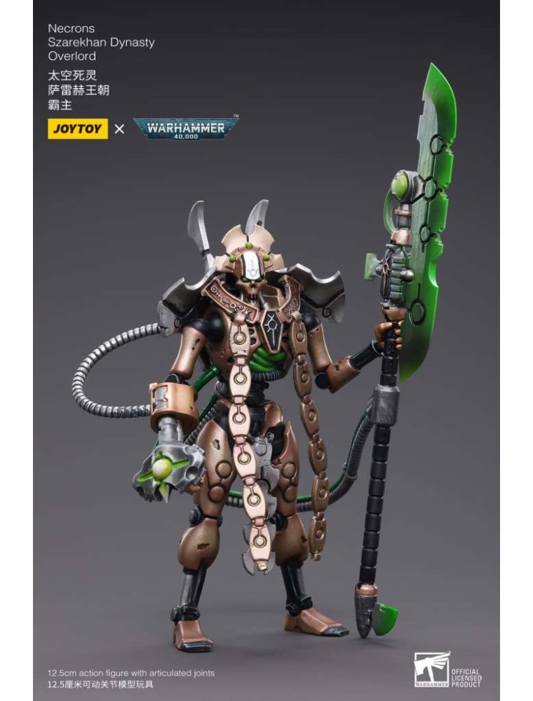 WH40K NECRONS SZAREKHAN DYNASTY OVERLORD