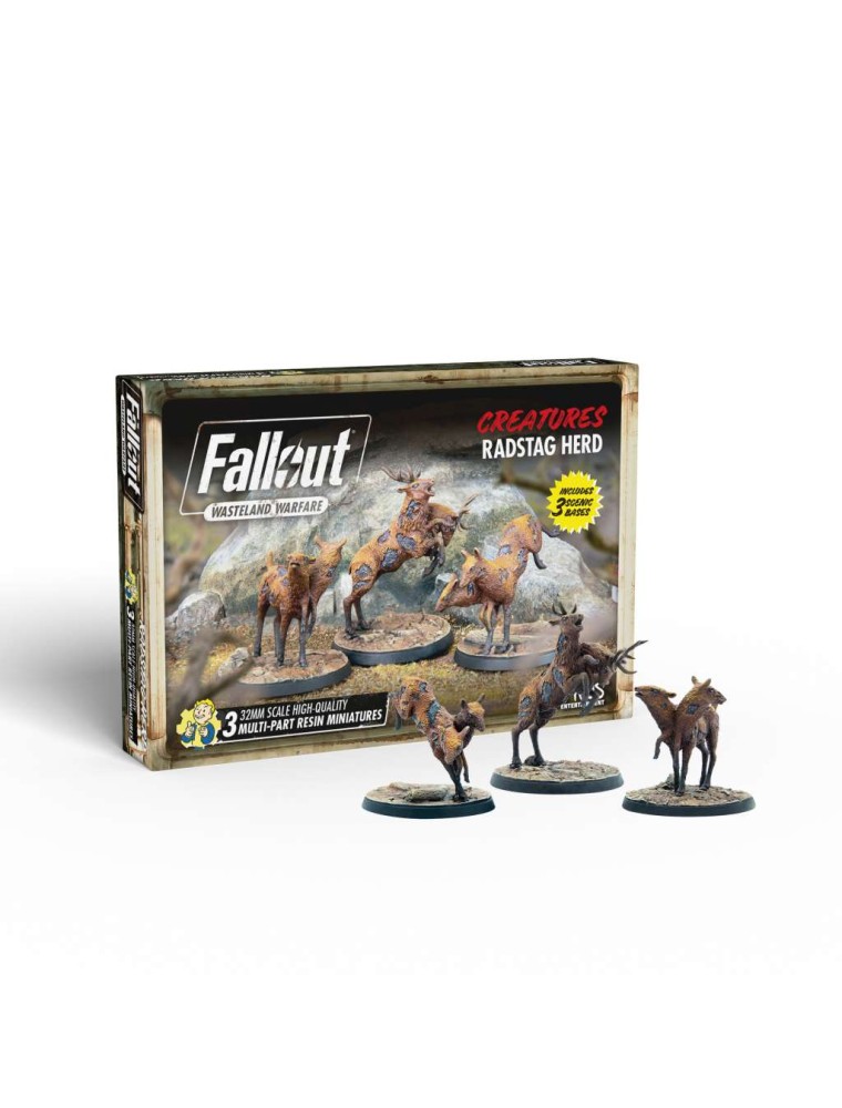 FALLOUT WW CREATURES RADSTAG HERD