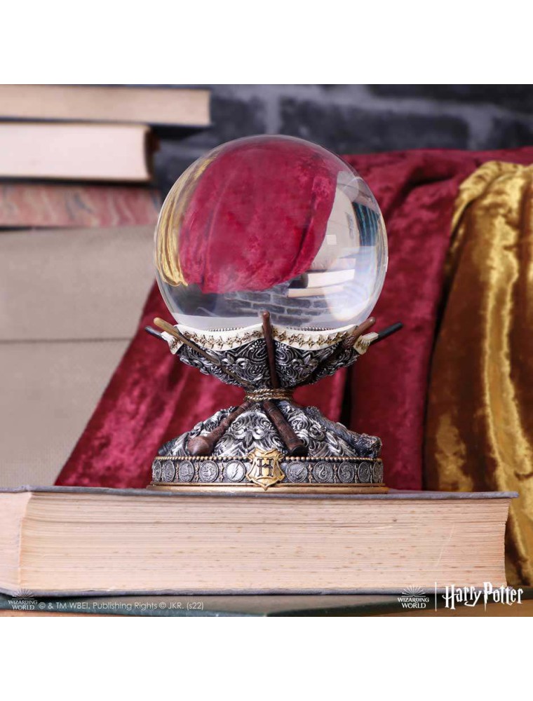 HARRY POTTER WAND CRYSTAL BALL & HOLDER