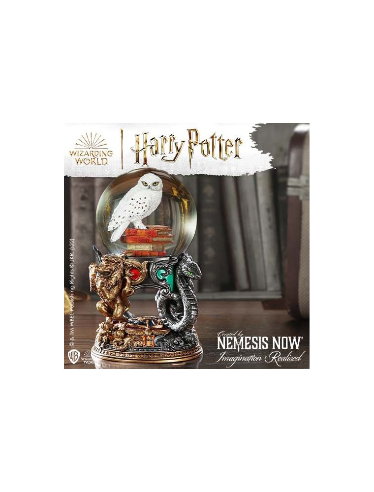 HARRY POTTER HEDWIG SNOW GLOBE