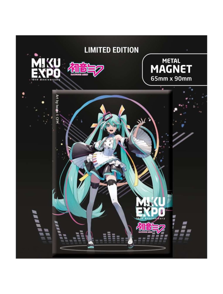 HATSUNE MIKU EXPO 10A IWATO LTD MAGNET