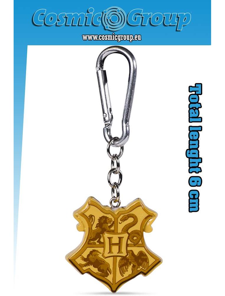 HP HOGWARTS RESIN 3D KEYCHAIN