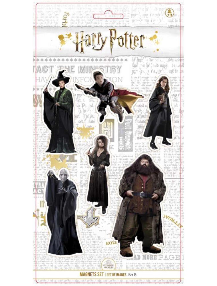 HP REAL CHARACTERS MAGNETS SET B