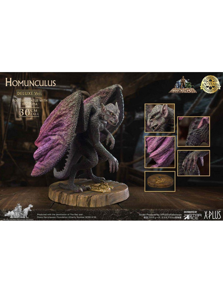 RAY HARRYHAUSEN HOMUNCULUS DLX STATUE