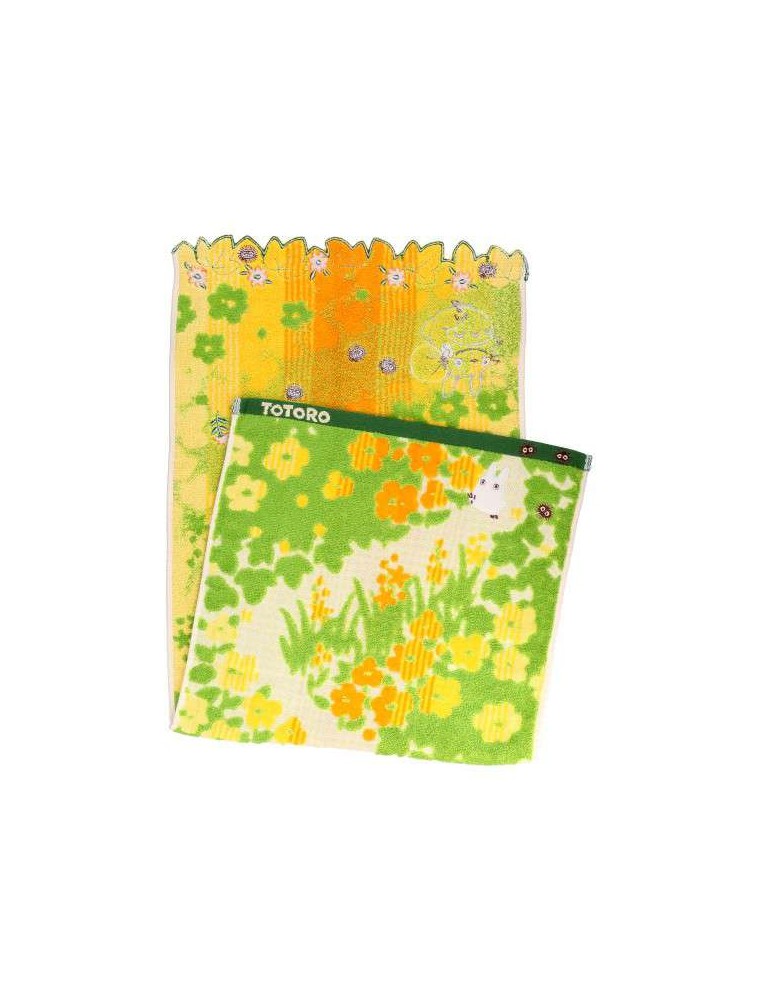 TOTORO YELLOW FLOWERS 34x80 TOWEL