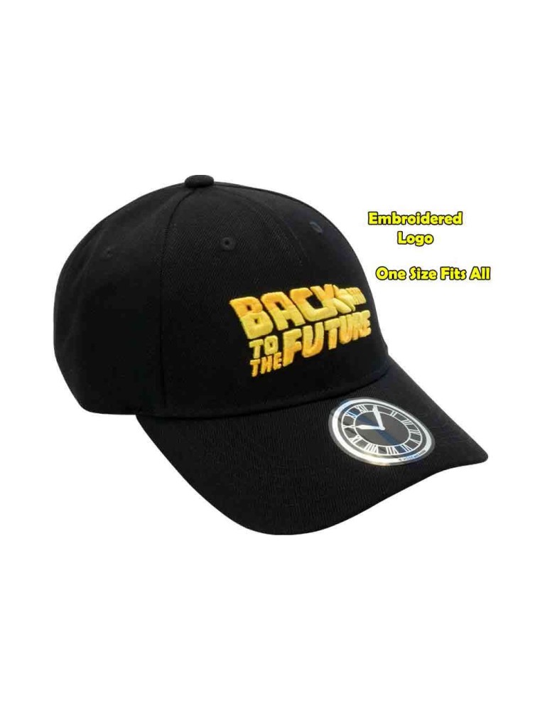 BTTF LOGO BASBALL HAT