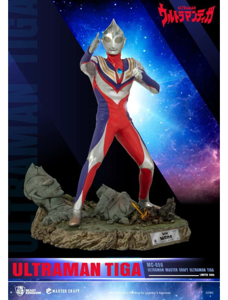 ULTRAMAN TIGA MASTERCRAFT STATUE