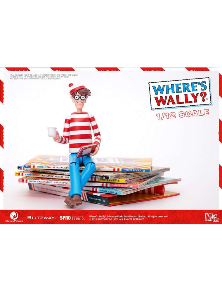 WHERE'S WALLY 1/12 SCALE REG. FIGURE