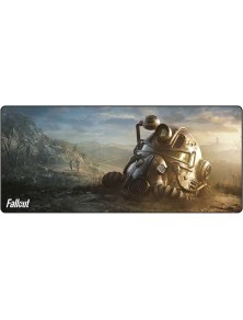 FALLOUT MOUSEMAT KEYART HELMET