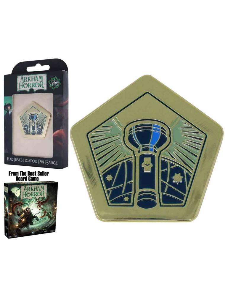 Arkham Hor.LTD. ED.Lead Investigator Pin