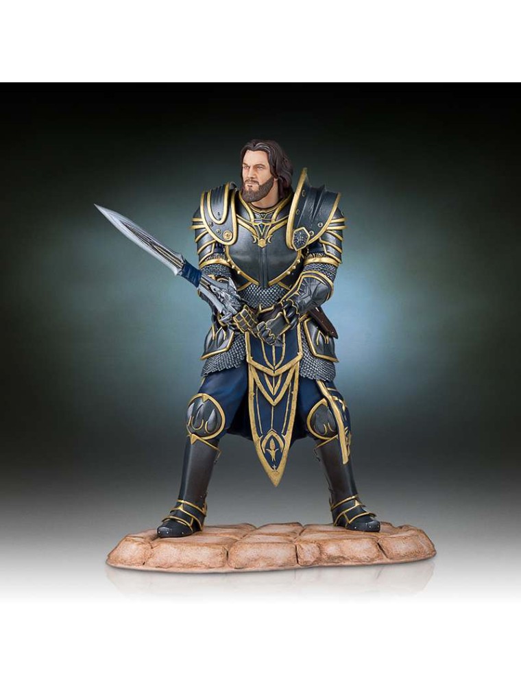 WORLD OF WARCRAFT LOTHAR STATUE