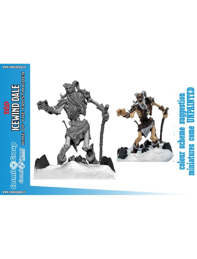 D&D ICEWIND DALE FROST GIANT SKELETON