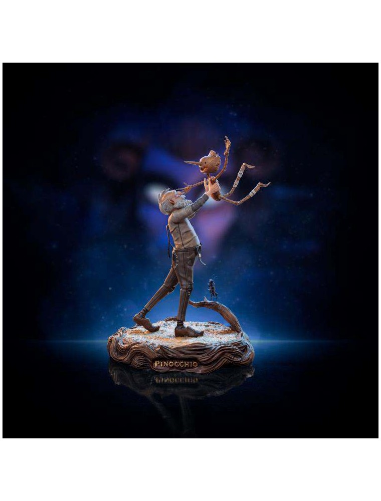 GEPETO & PINOCCHIO DELUXE 1/10 STATUE