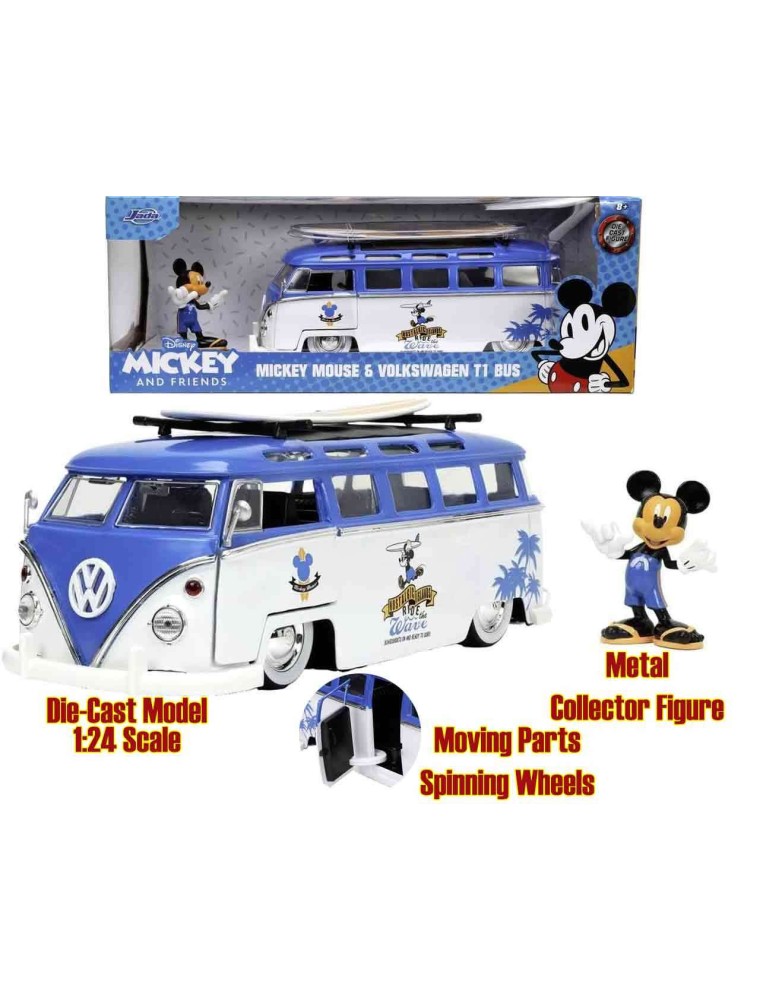 MICKEY MOUSE VAN 1:24