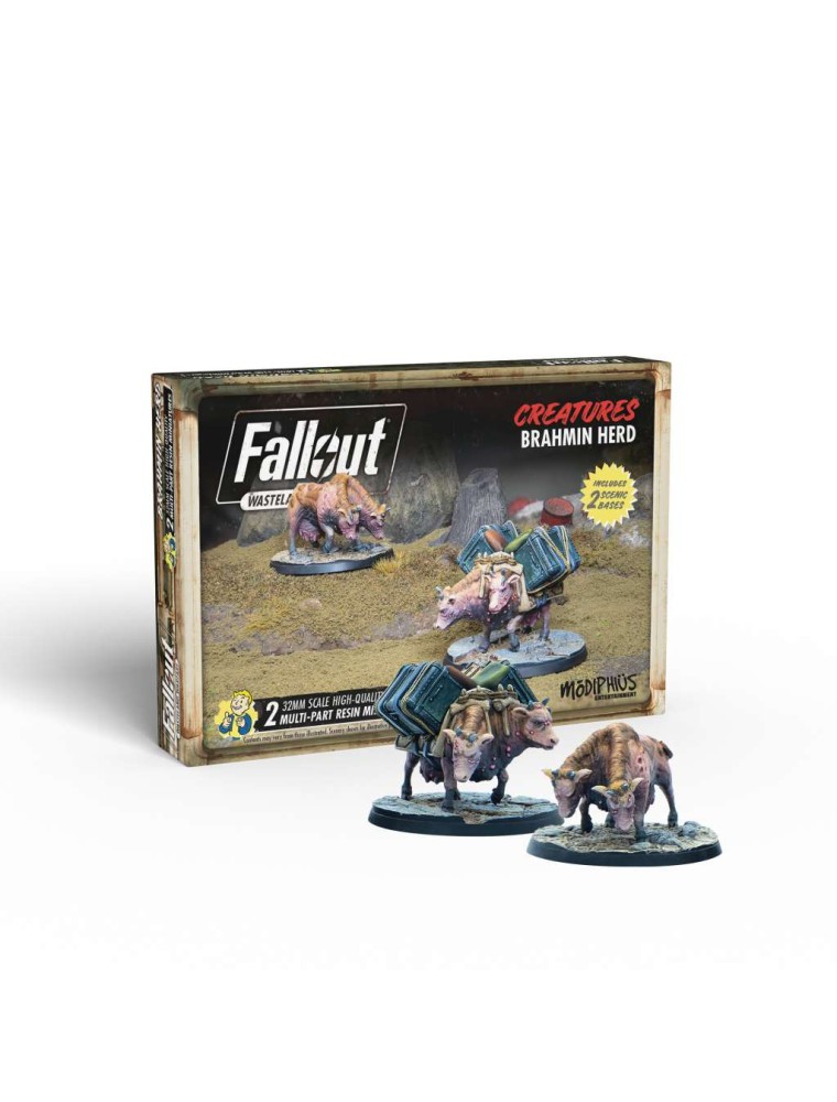 FALLOUT WW CREATURES BRAHMIN HERD