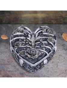 GOTHIC CAGED HEART BOX