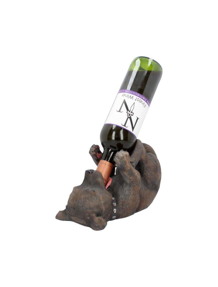 GUZZLERS BULL TERRIER WINE BOTTLE HOLDER