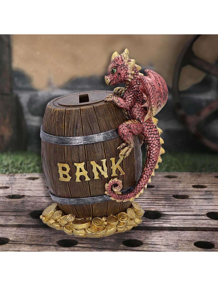 DRAGON HEIST MONEY BOX FIGURINE