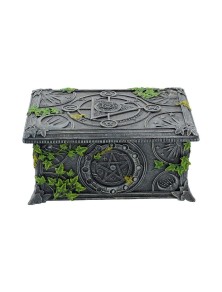 WICCAN PENTAGRAM TAROT BOX