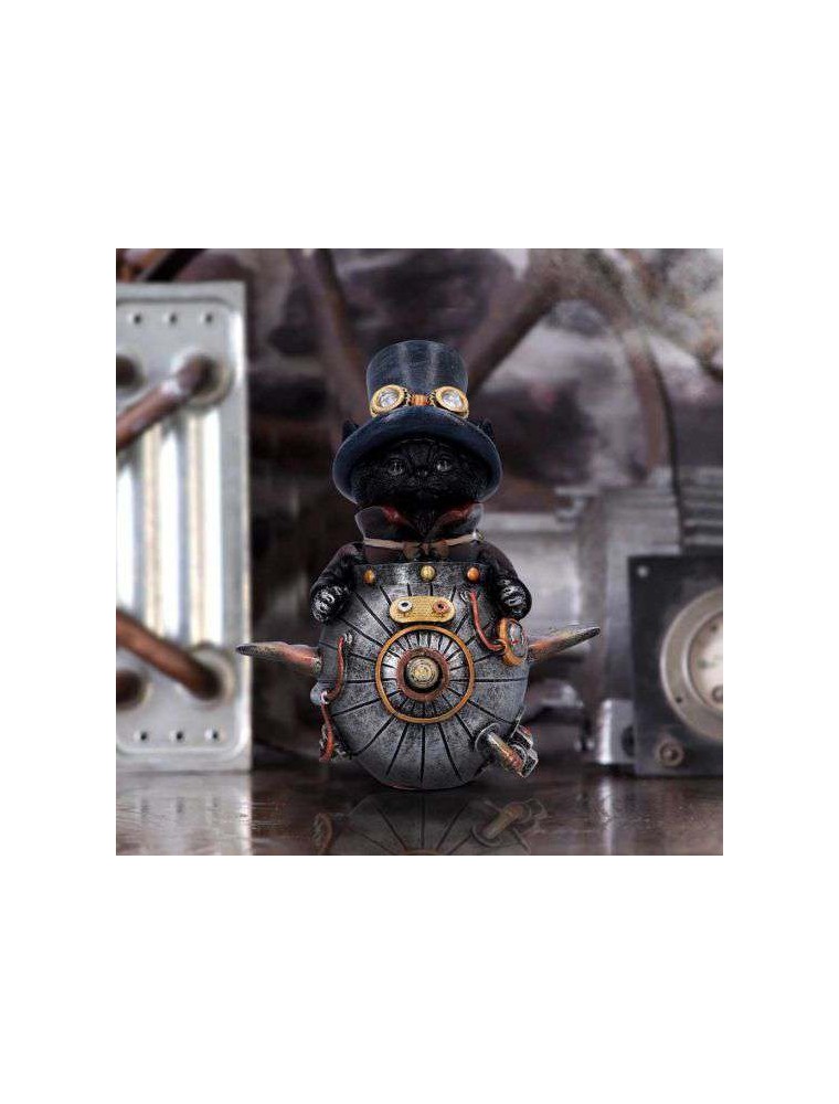 FELINE INVENTION STEAMPUNK CAT FIG