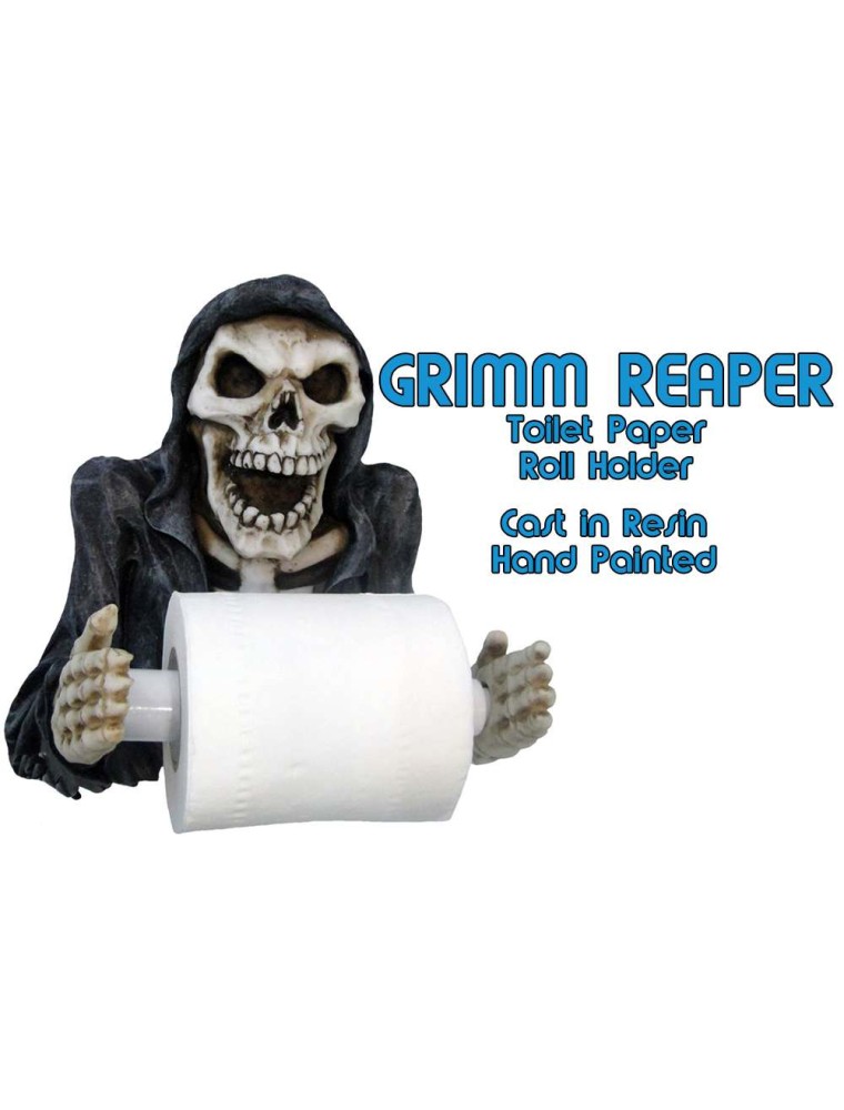 GRIMM REAPER TOILET PAPER HOLDER