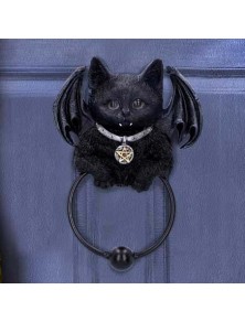 VAMPUSS BLACK BAT CAT DOOR...