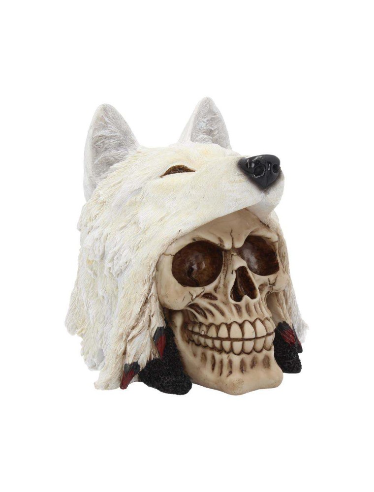 SKULL WITH HAT NIGHT WOLF