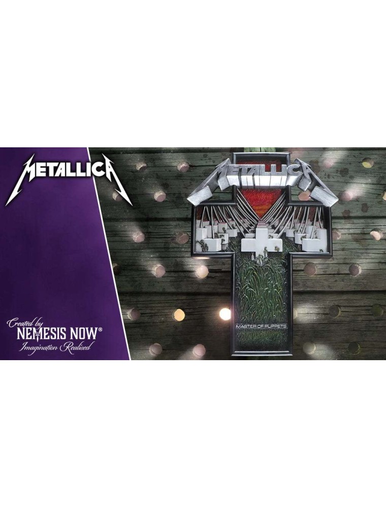 METALLICA MASTER OF PUPPETS WALL PLAQUE