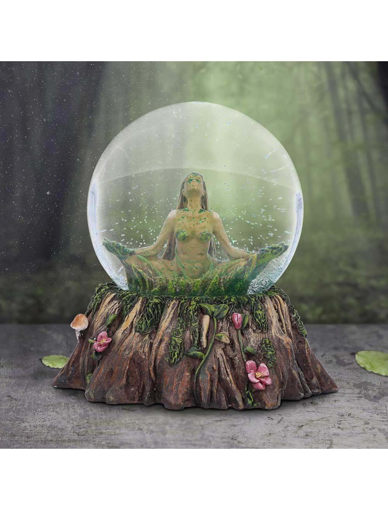 MOTHER EARTH BALANCE NATURE SNOW GLOBE